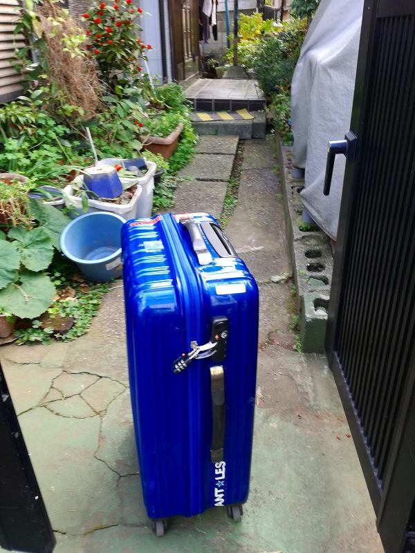 自宅に無事到着