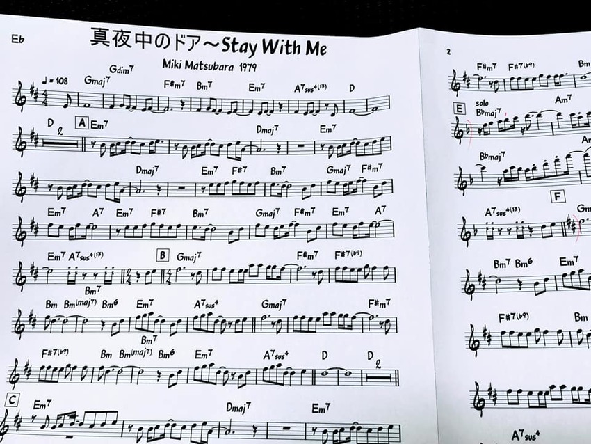 2021.3.14 古いJ-Pop「真夜中のドア〜Stay ...