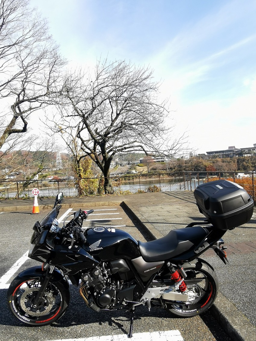 津久井湖の駐車場