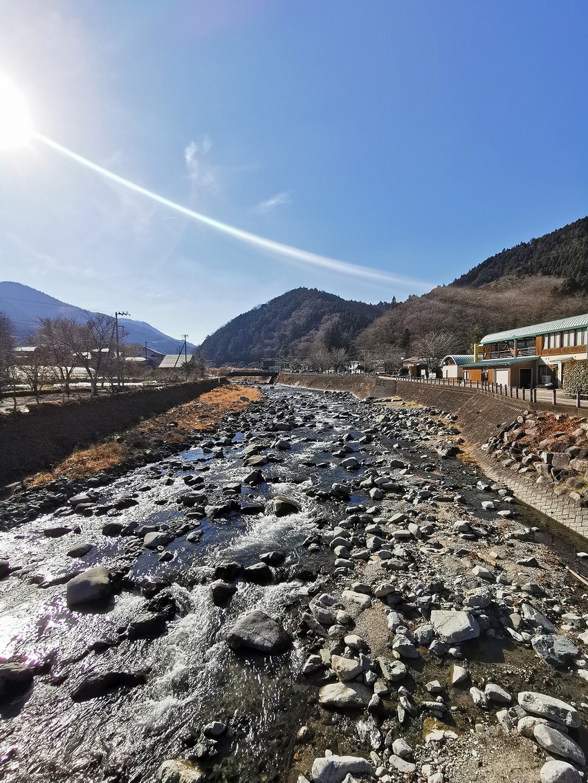 水が綺麗です