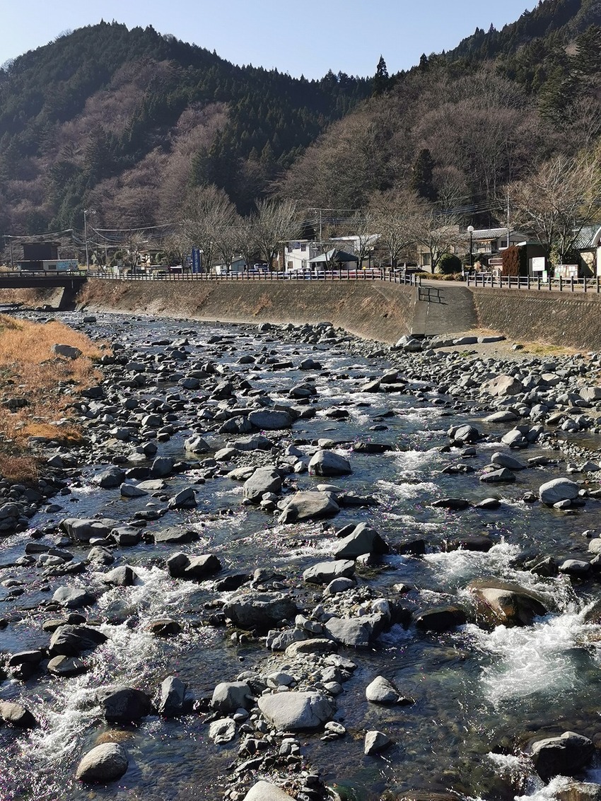 ここに来るまでにキャンプ場が沢...