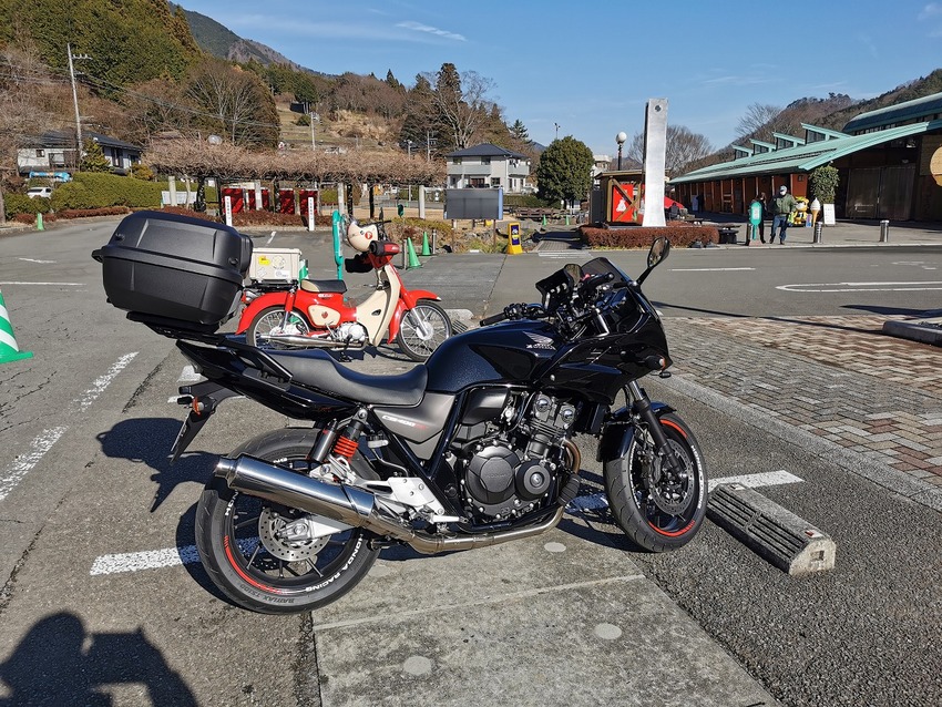 道の駅どうし 今日はバイクナビ...