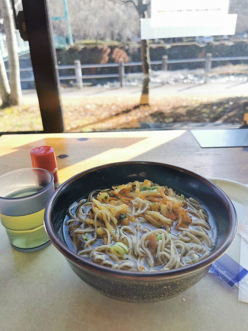 道の駅どうしのおそば