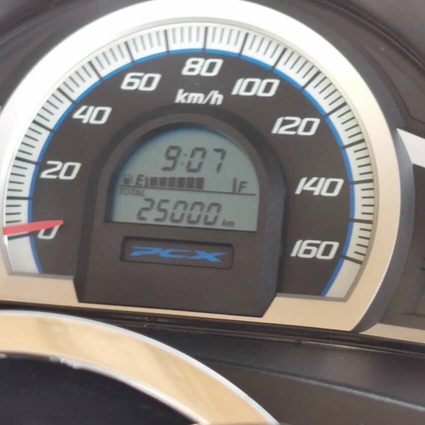 PCX150が10年で2500...