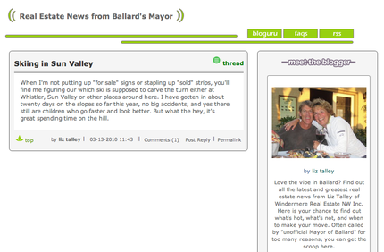 New Blogger from Seattle Execu...