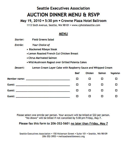 Auction is in two weeks.