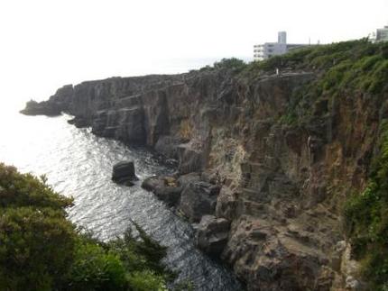 絶景スポット三段壁