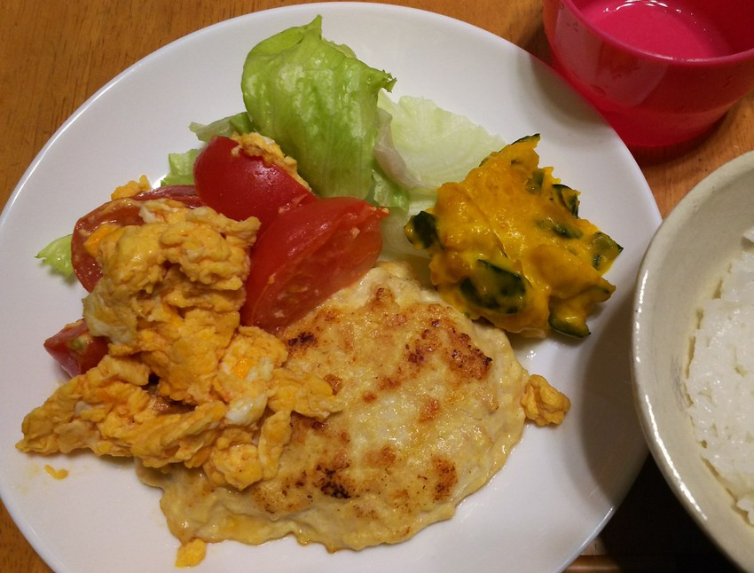 昨日の夕飯。