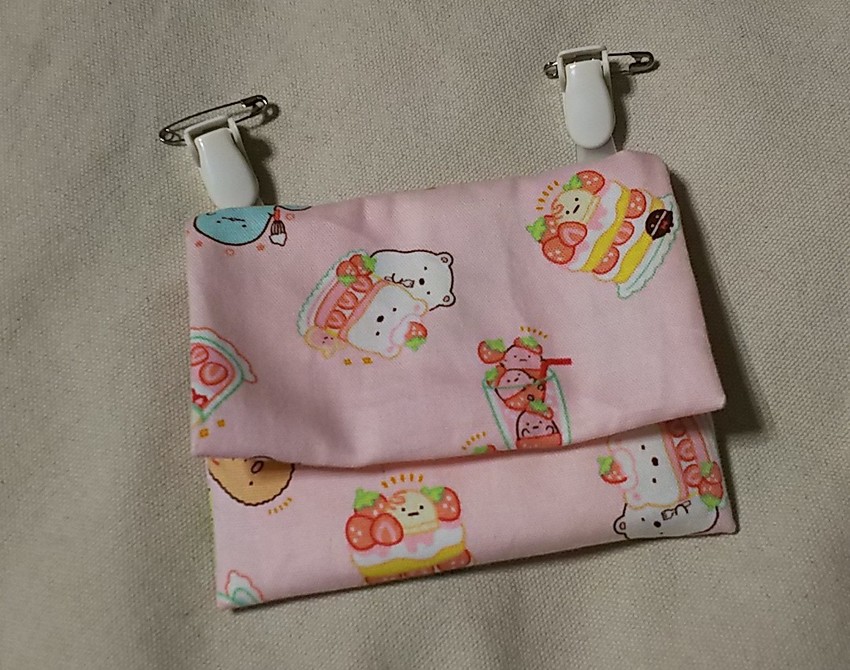 気晴らしに作った付けポケット
