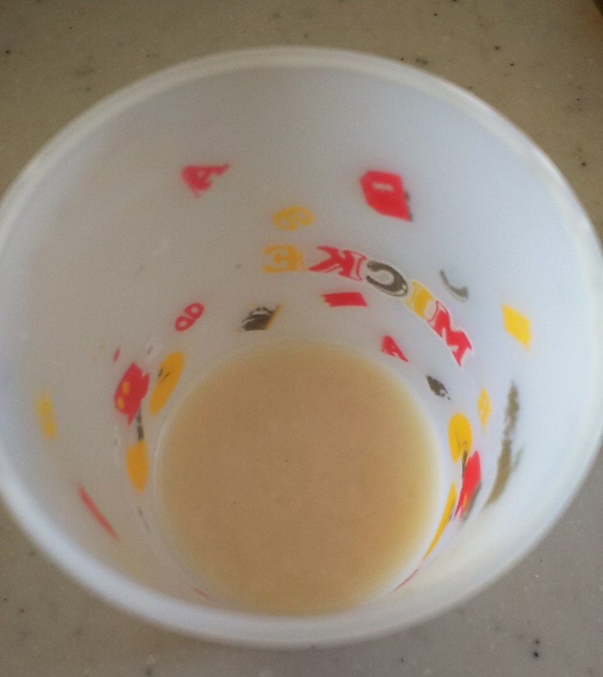 甘酒の素入れて