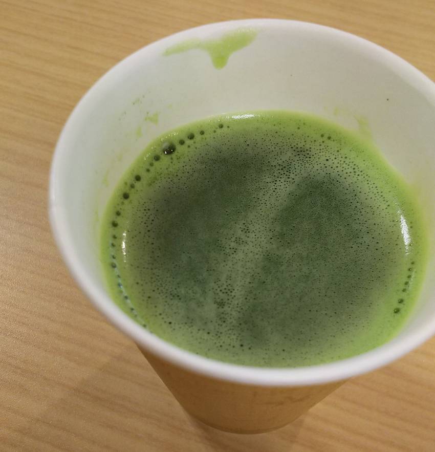 薄めの抹茶 やはりホットが最高...