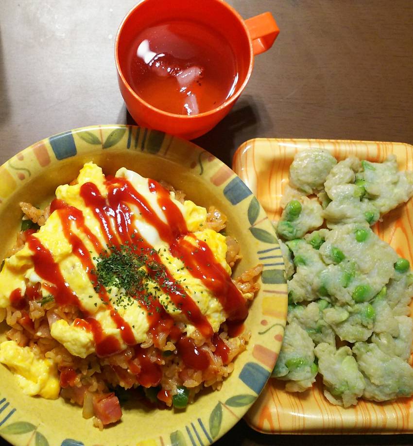 飲み物はジャスミンティー