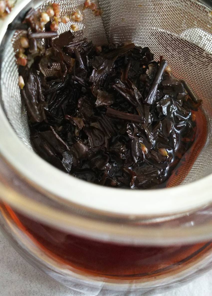 お茶っ葉たっぷり ( ﾟДﾟ)...
