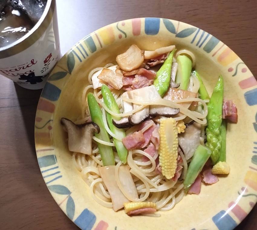 野菜沢山だと彩り豊かだなぁ