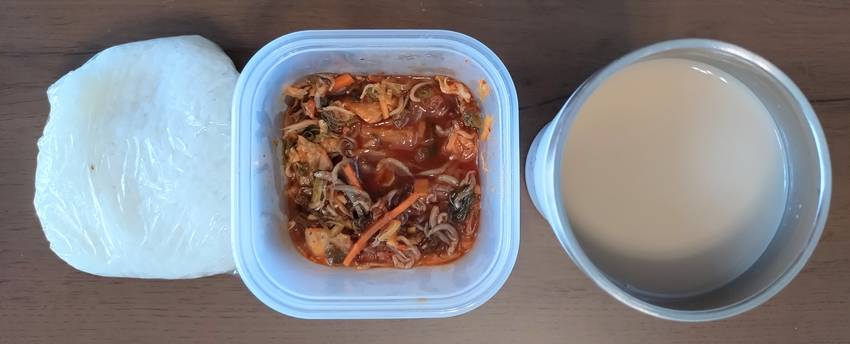 今日のごはん。朝ごはん