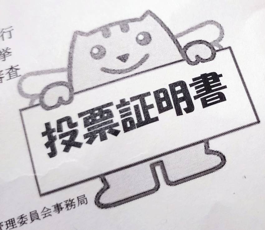行ってきました！選挙