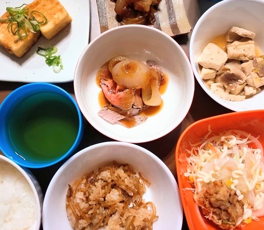 一人7個器使うから途中から器揃...