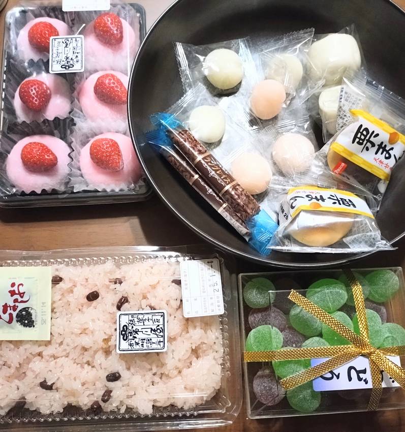 頂き物やらおやつやら