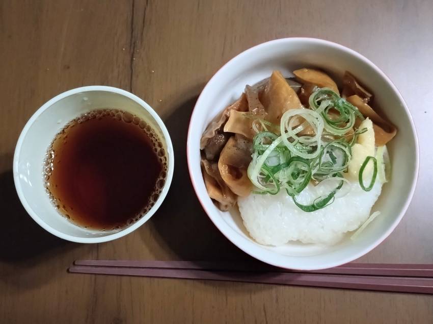 おろし生姜と刻みネギがいい仕事...