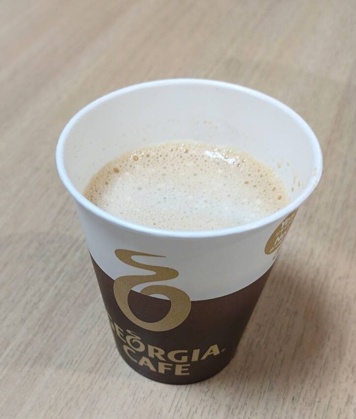 ジョージアの自販機 キャラメル...