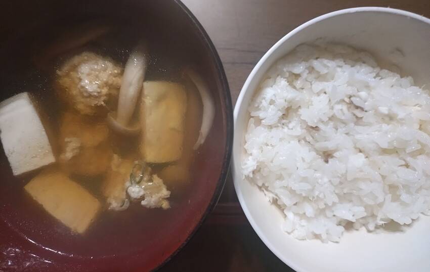 味は申し分なく しかし 白いな...