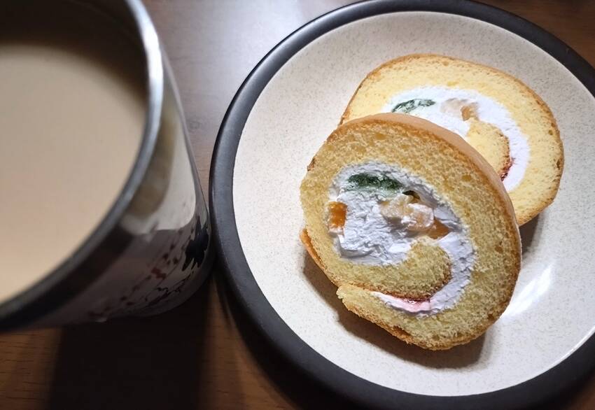 軽くて甘い カフェオレホット無...