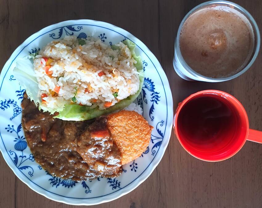 夕飯にご飯食べちゃだめと思うと...