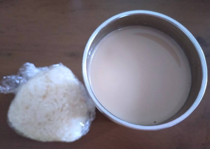 他に残ってたプチトマトも食べた