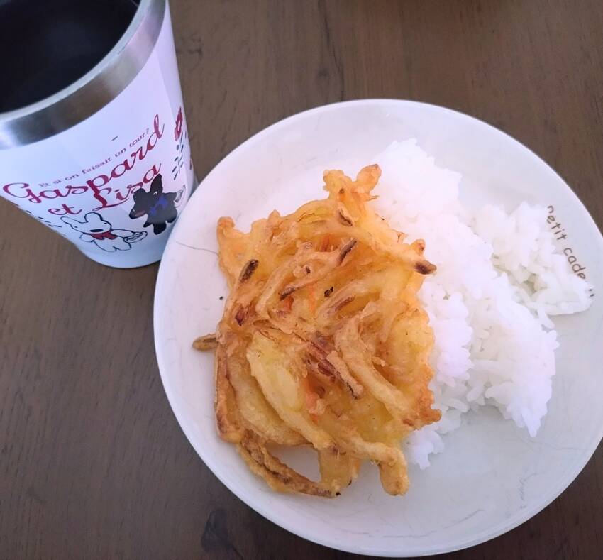 かき揚げをトースターで焼くとめ...