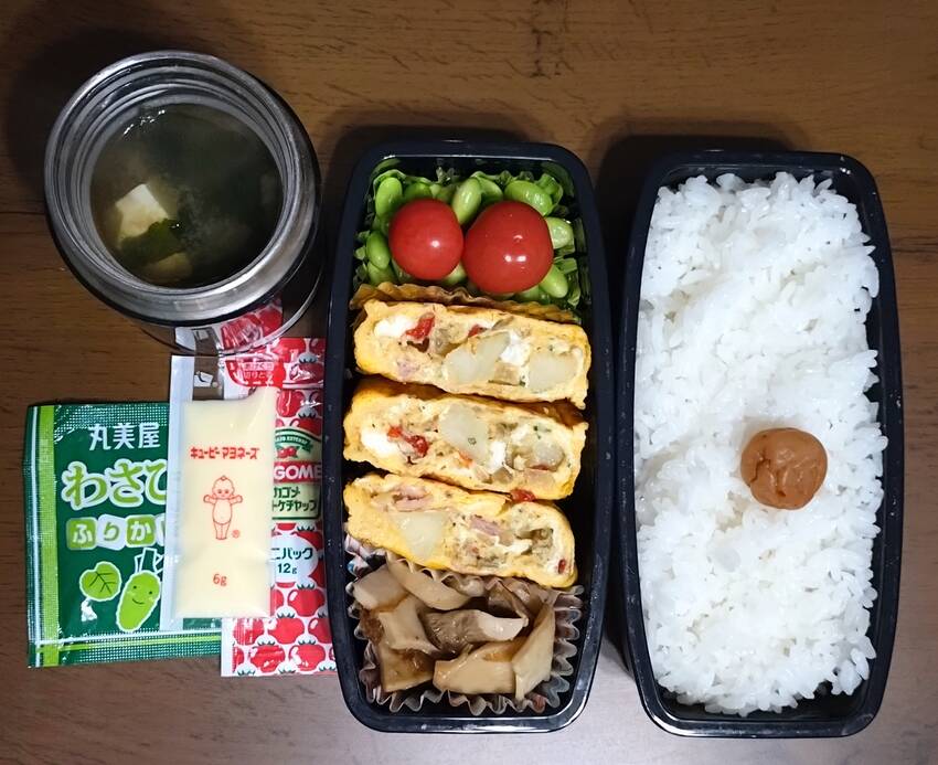 ワカメと豆腐の合わせ味噌汁 わ...