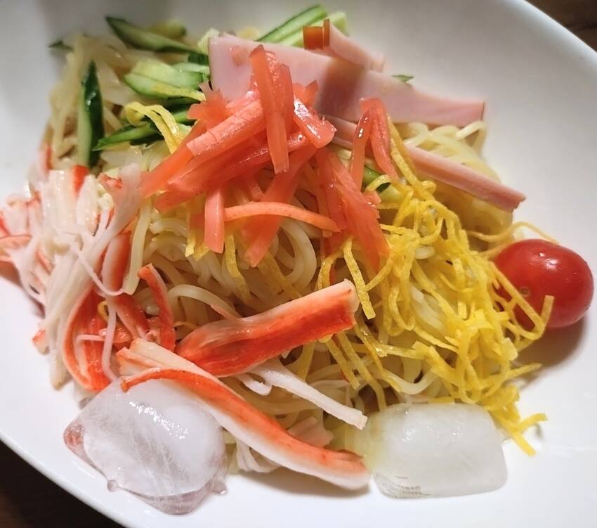 夕飯寿がきやの冷やしラーメン ...