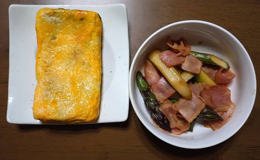 卵焼きも少しは上達したかなぁ？...