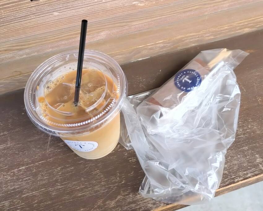 左カフェオレ右マッチョにゃんこ...