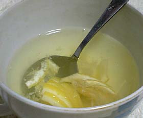 自作ハチミツレモン