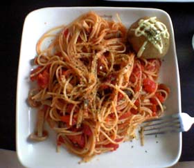 018　トマトのパスタ