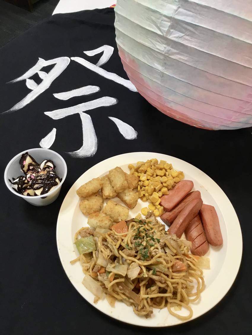 Matsuri lunch from the kitchen