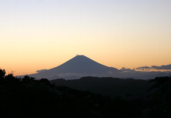 今日の富士