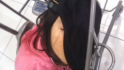 お昼寝のできない子