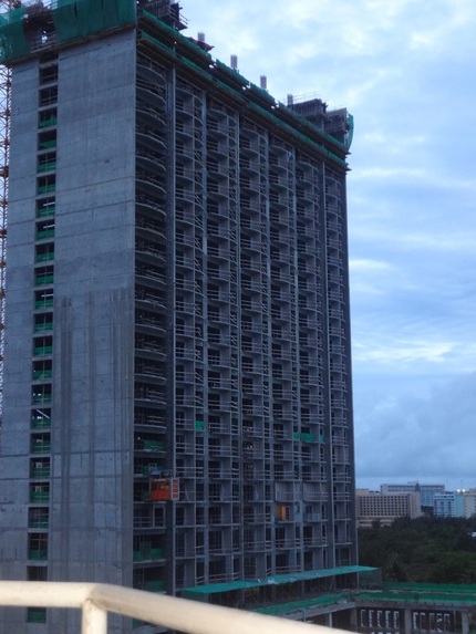 グアムで建設中のホテル