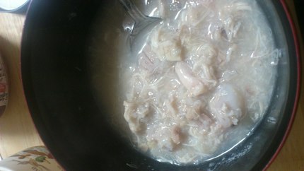 鶏のチュッ