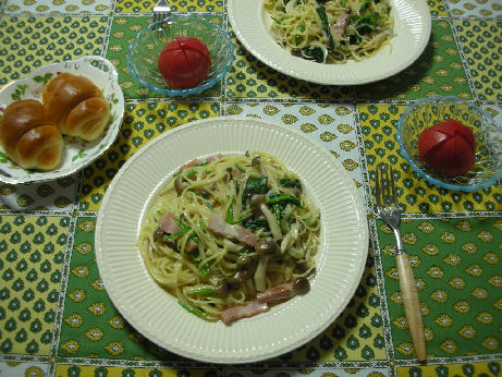クリームパスタ♪