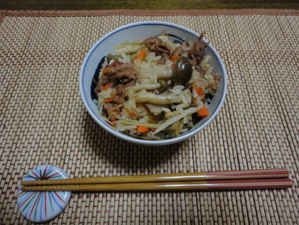 炊き込み混ぜご飯♪