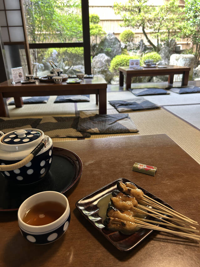 甘塩っぱい白味噌と香ばしい焼き...