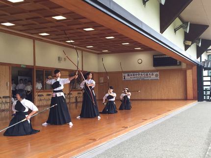 熊本県中学生弓道大会（九州中学...