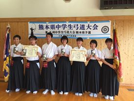 男子・・小川中　女子・・不知火...
