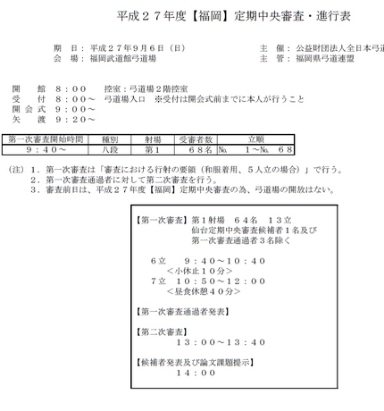 【八段の部】クリックすると拡大...