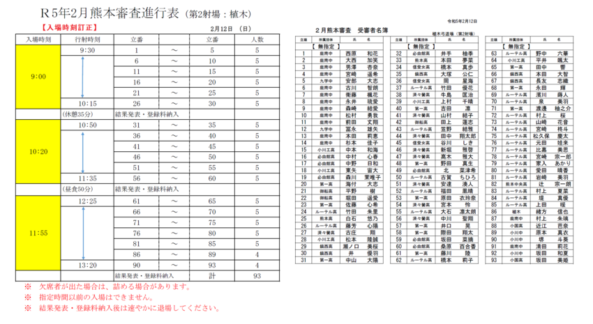 2月12日熊本審査[無指定](...