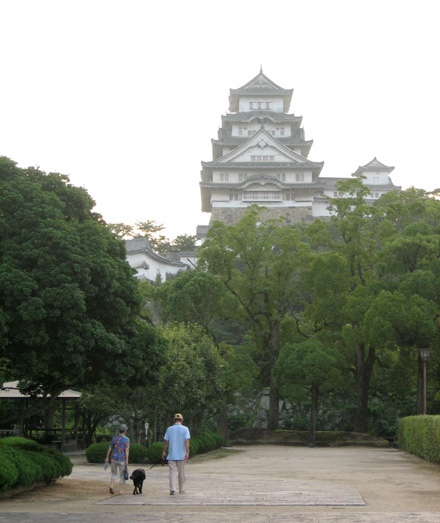 先週土曜の姫路城