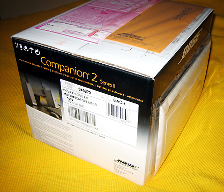 BOSE 到着