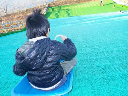 ソリ遊び